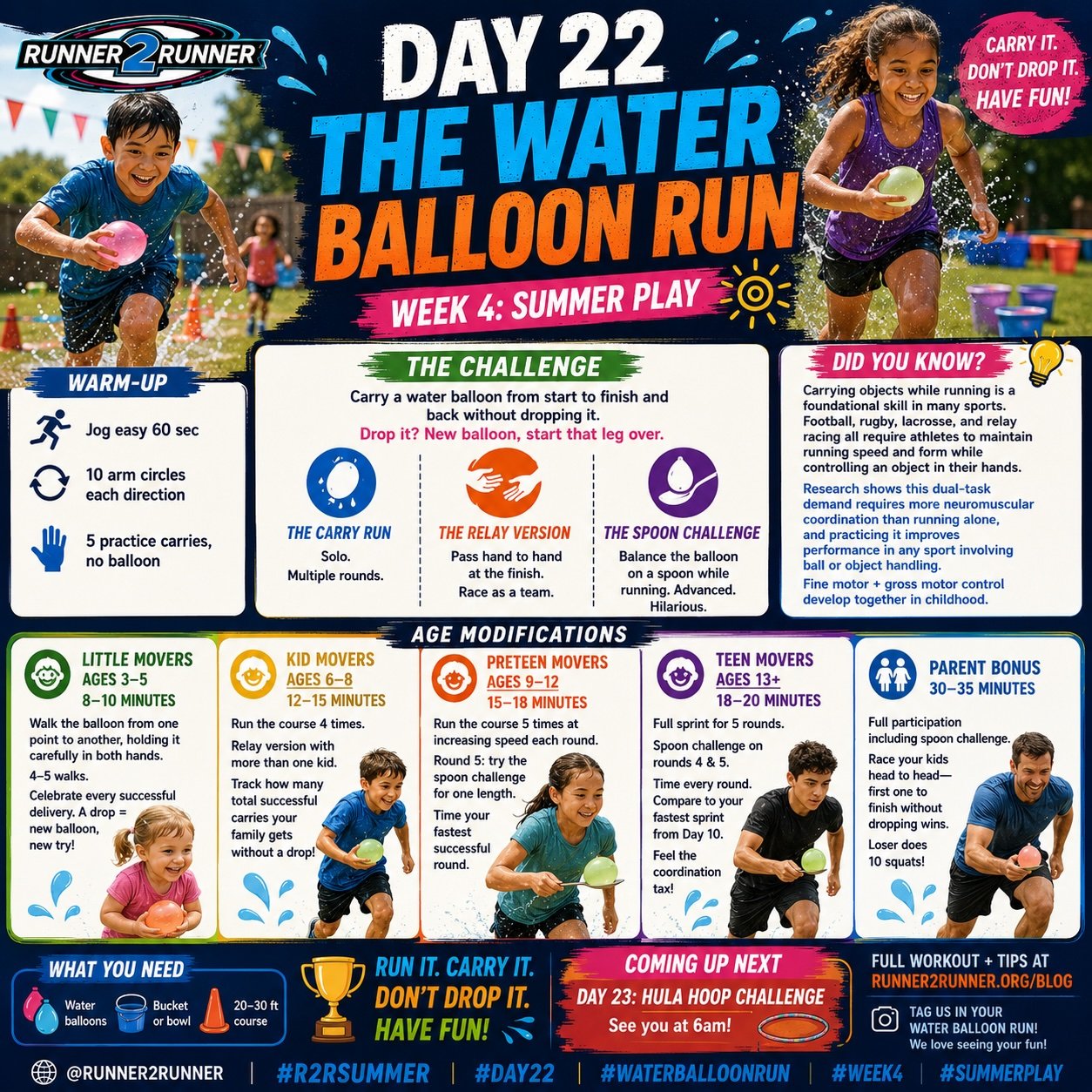 Day 22: The Water Balloon Run