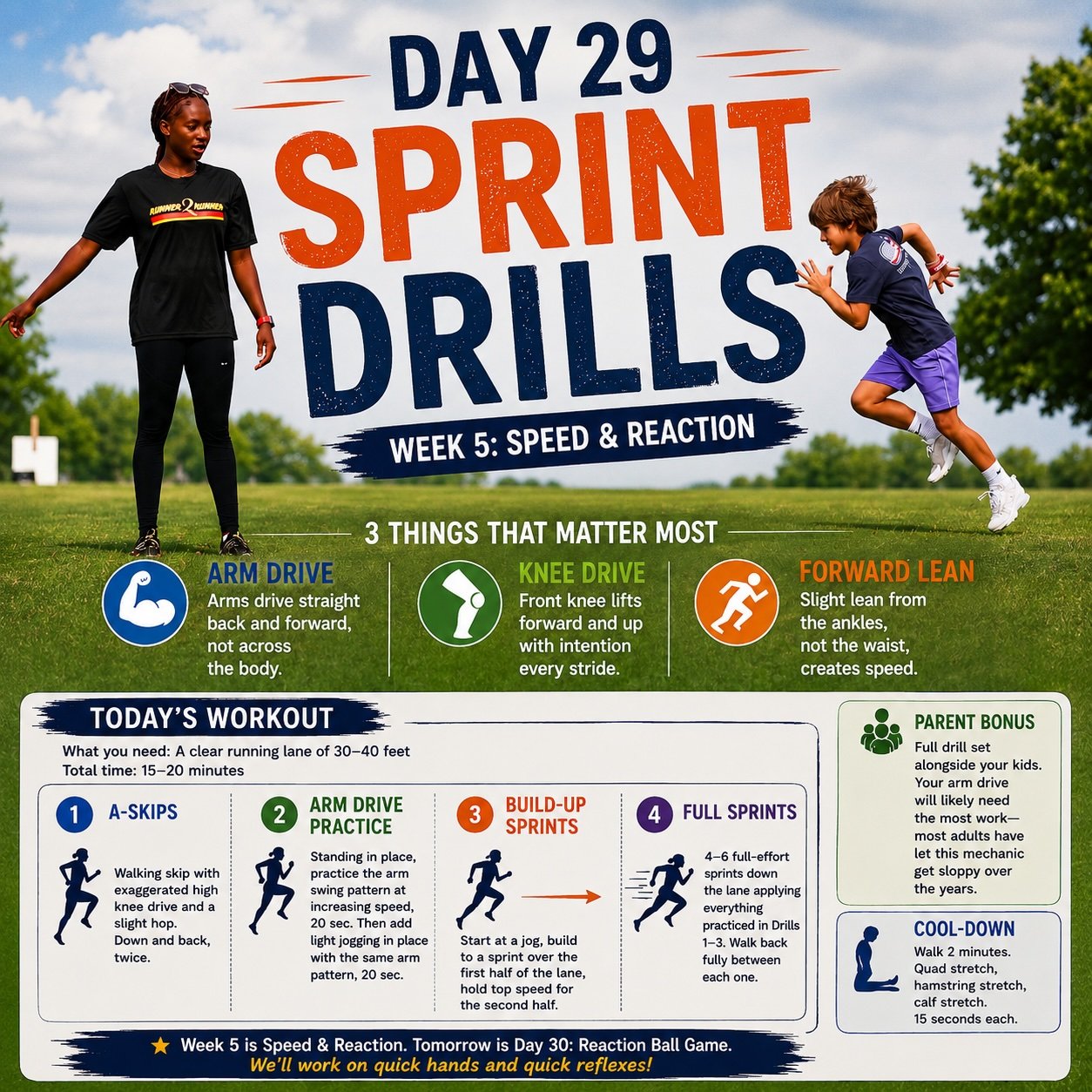 Day 29: Sprint Drills
