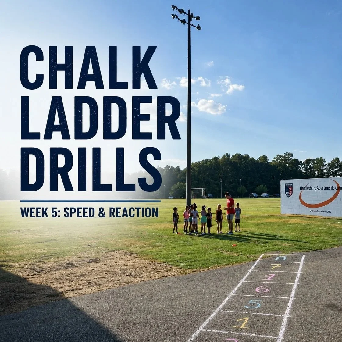 Day 31: Chalk Ladder Drills