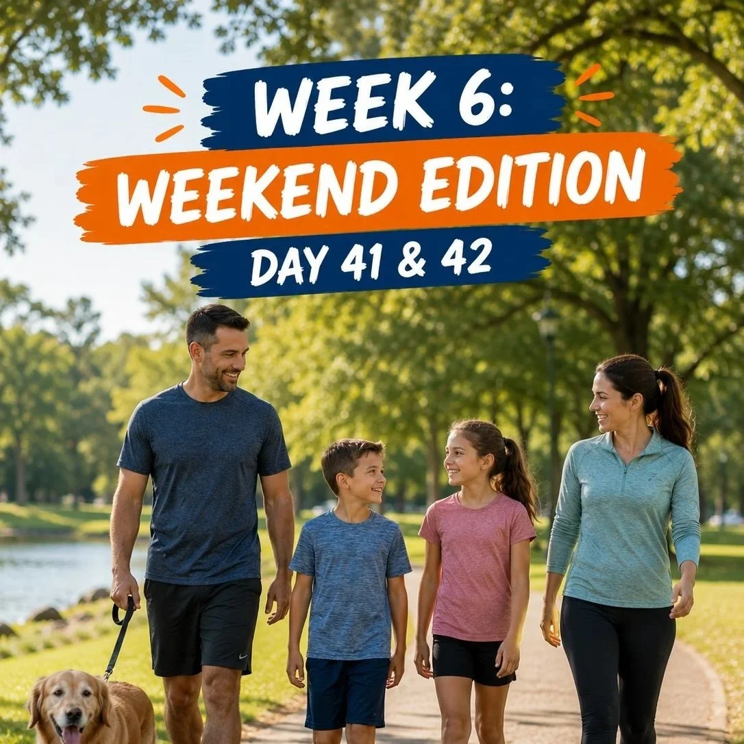 Days 41 &amp; 42 Weekend Edition: Mindful Movement Walk + Active Recovery Day