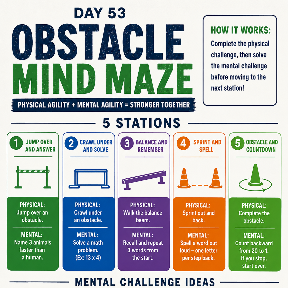 Day 53: Obstacle Mind Maze