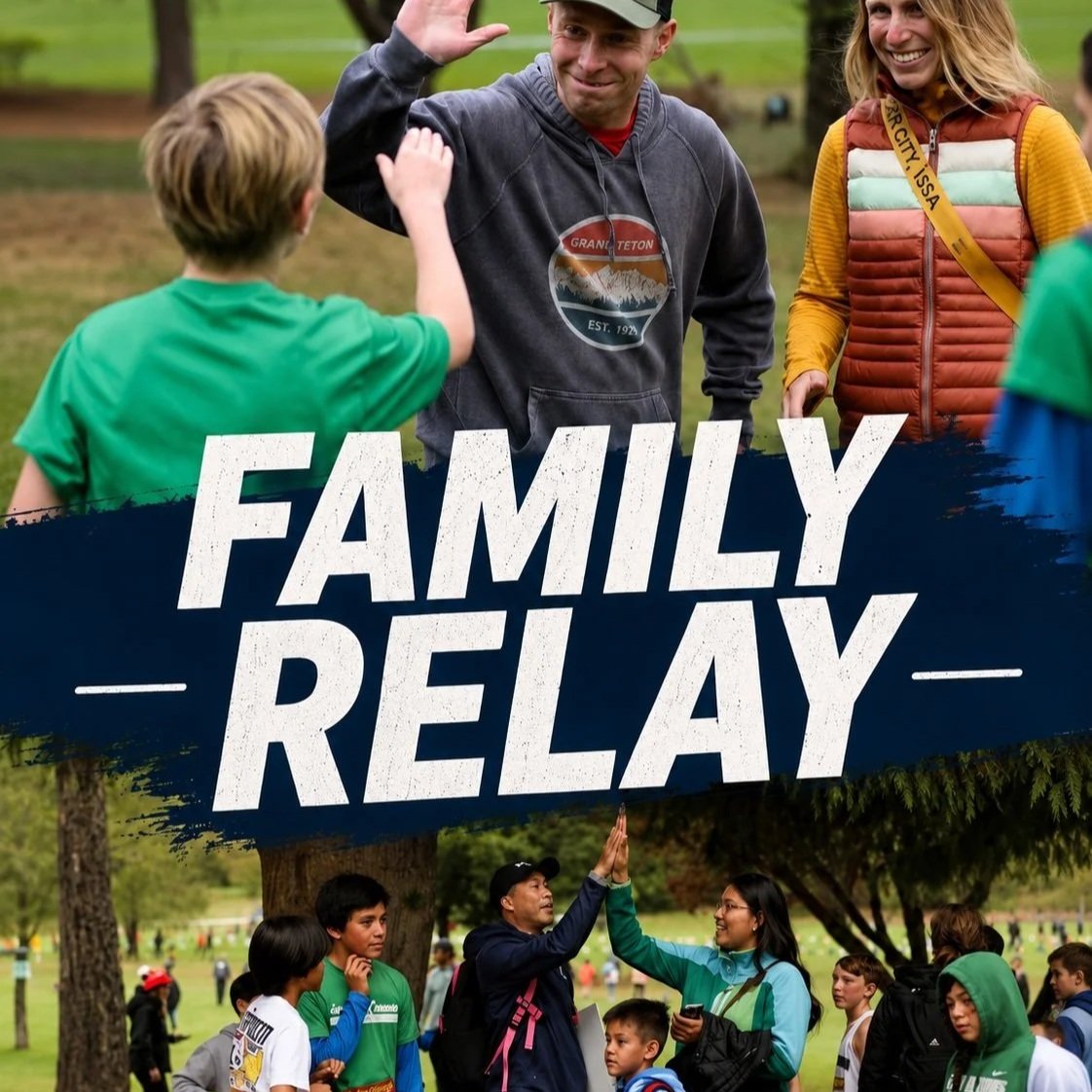 Day 57: Family vs. Family Relay