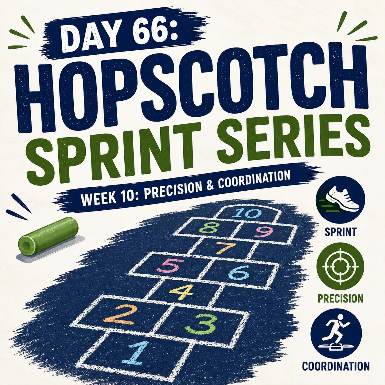 Day 66: Hopscotch Sprint Series