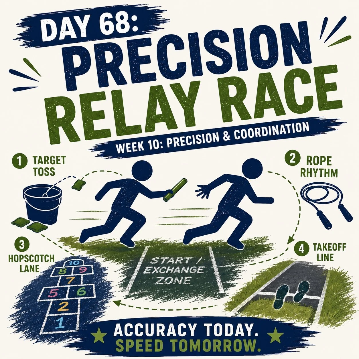 Day 68: Precision Relay Race