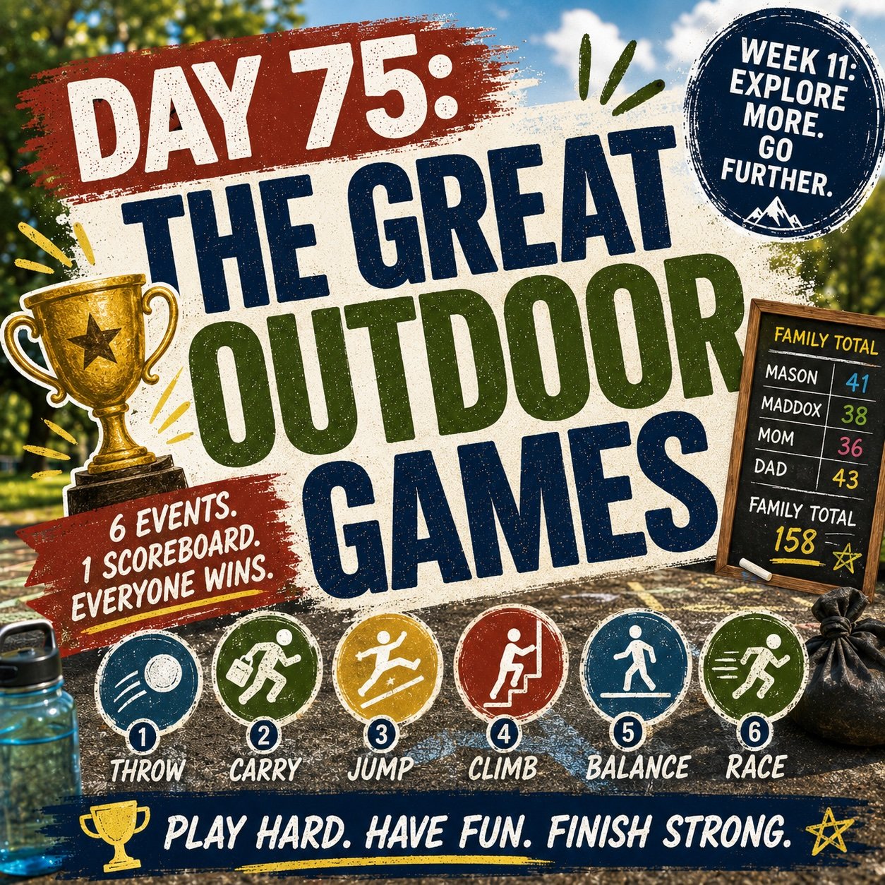 Day 75: The Great Outdoor Games