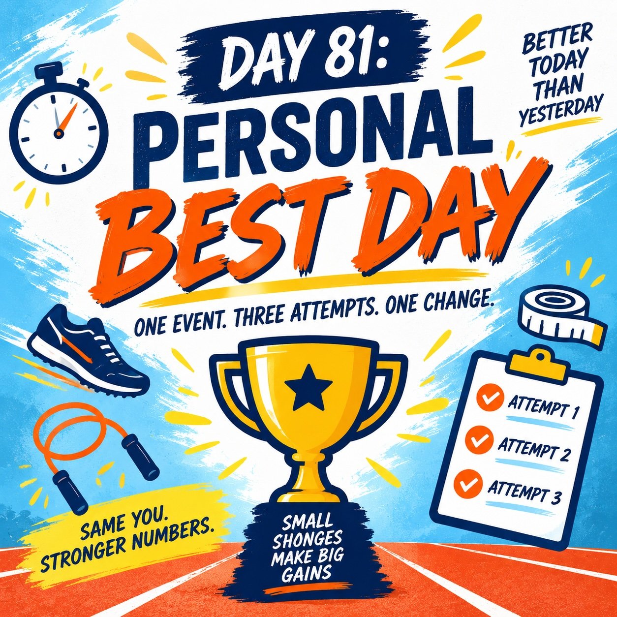 Day 81: Personal Best Day