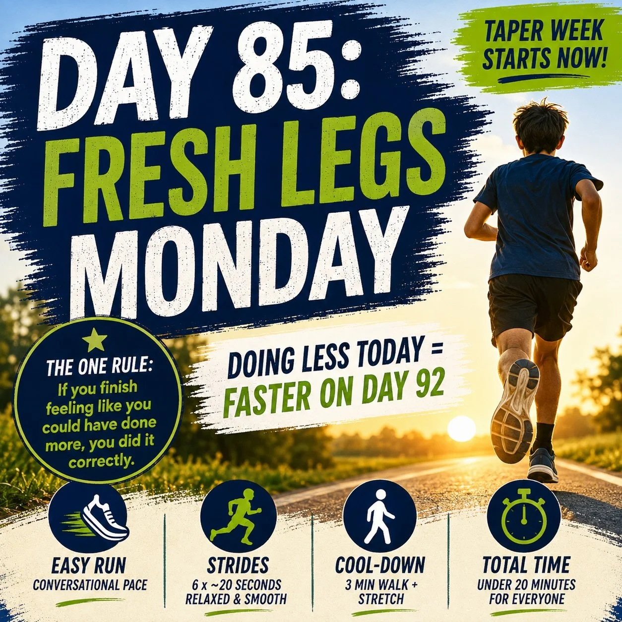 Day 85: Fresh Legs Monday