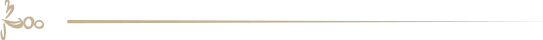 Elegant ornamental horizontal line with decorative floral accents in beige.