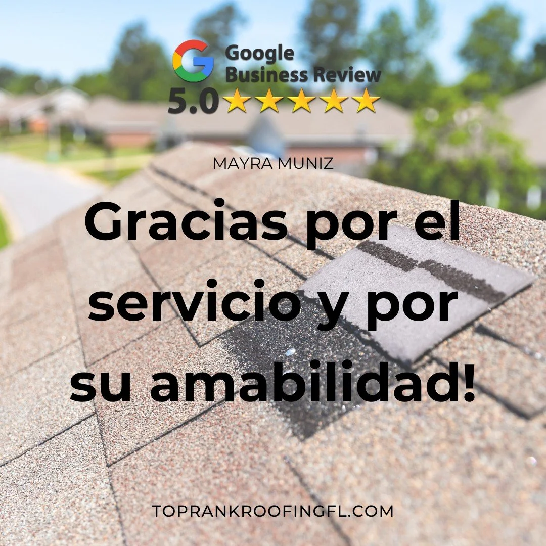 🌟🌟🌟🌟🌟 &quot;Thank you for making us Florida's trusted choice for quality roofing! 🏠✨ We're thrilled to see all the 5-star reviews and are so grateful to work with amazing customers like YOU. 

📞 Call us today to schedule your FREE drone inspec