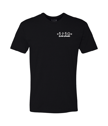 Patriot Skull Black T-Shirt