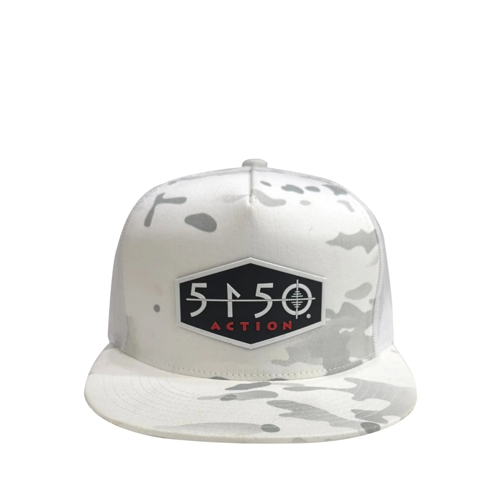5150 Snow Camo Silicone Logo Hat