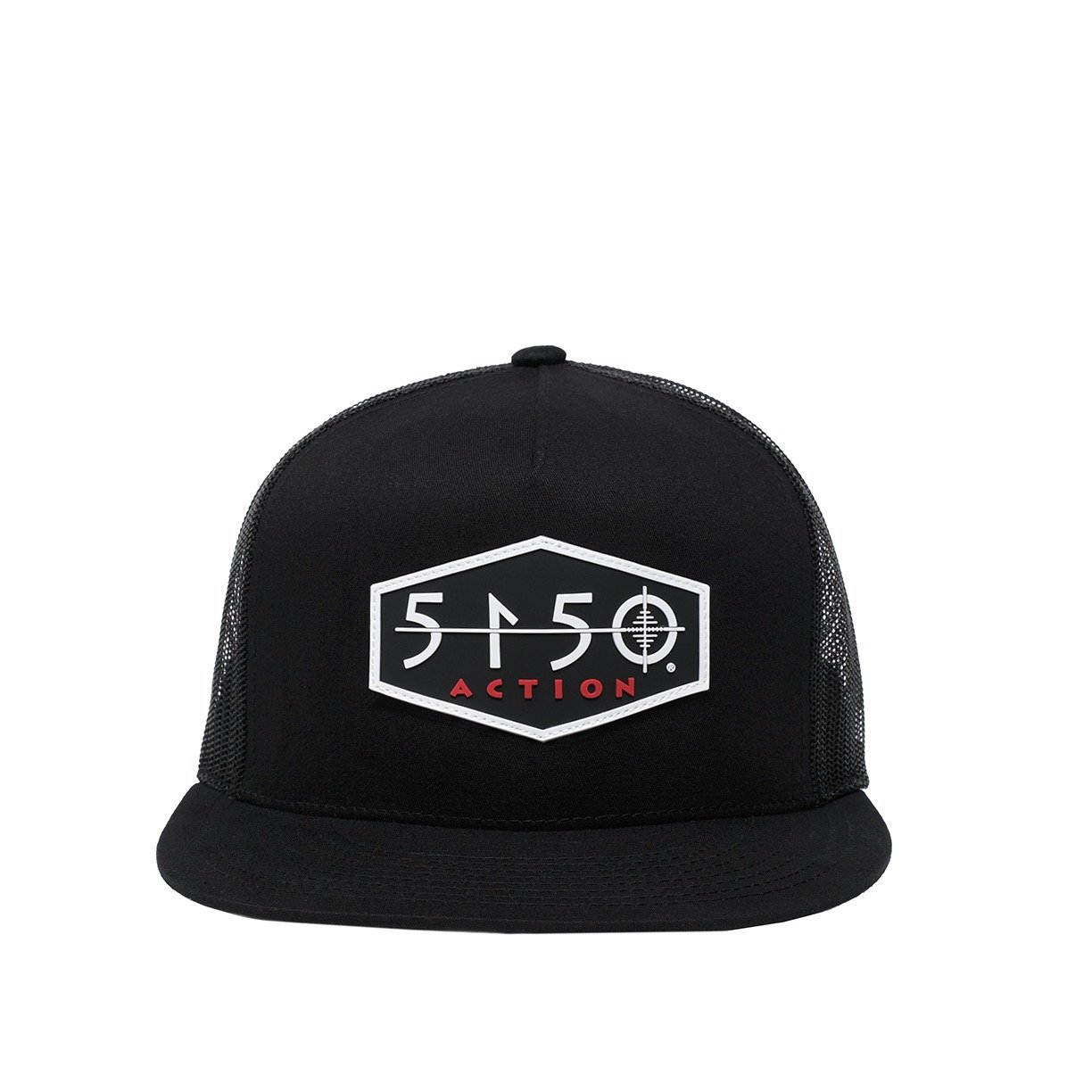 5150 Flat Bill Silicone Logo Hat