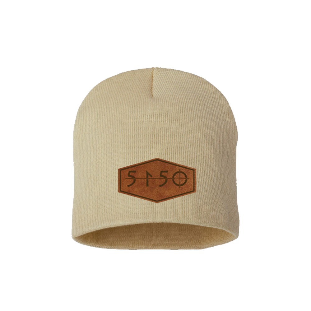 5150 Knit Camel Beanie