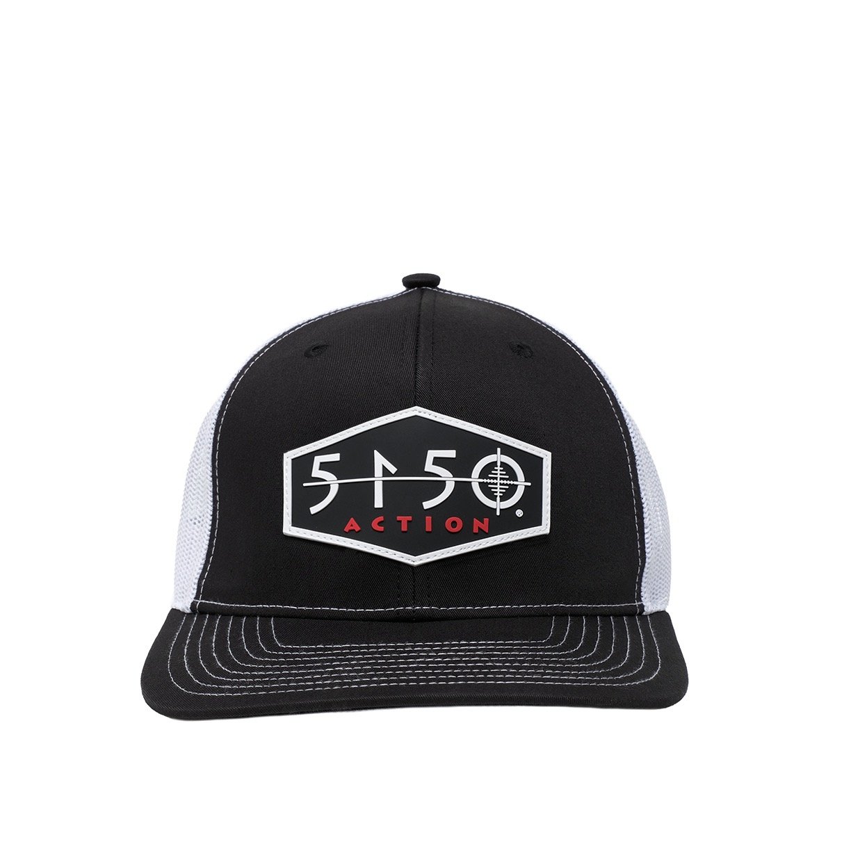 5150 B&W Silicone Patch Hat