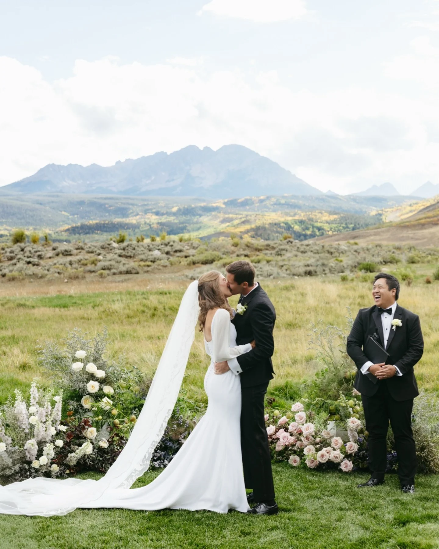 Louisa and Cordell celebrated their beautiful wedding on their grandparents private ranch in Colorado. Night one flying in barbecue from Texas and having an open mic at the bunk house -with homemade palisade peach cobbler and homemade ice cream. And 