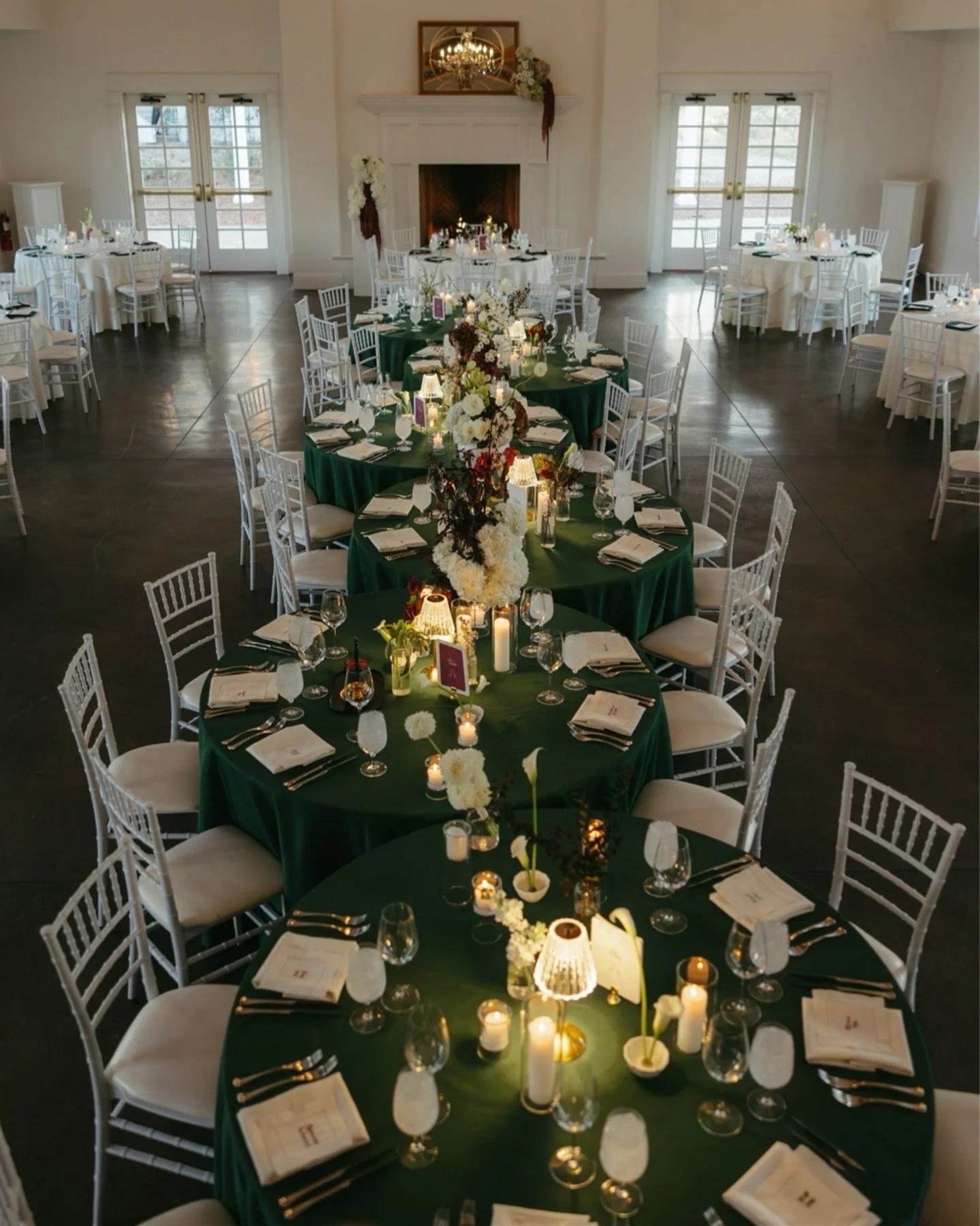 A mix of film and digital details from Eric and Elisa&rsquo;s reception at @themanorhouseco