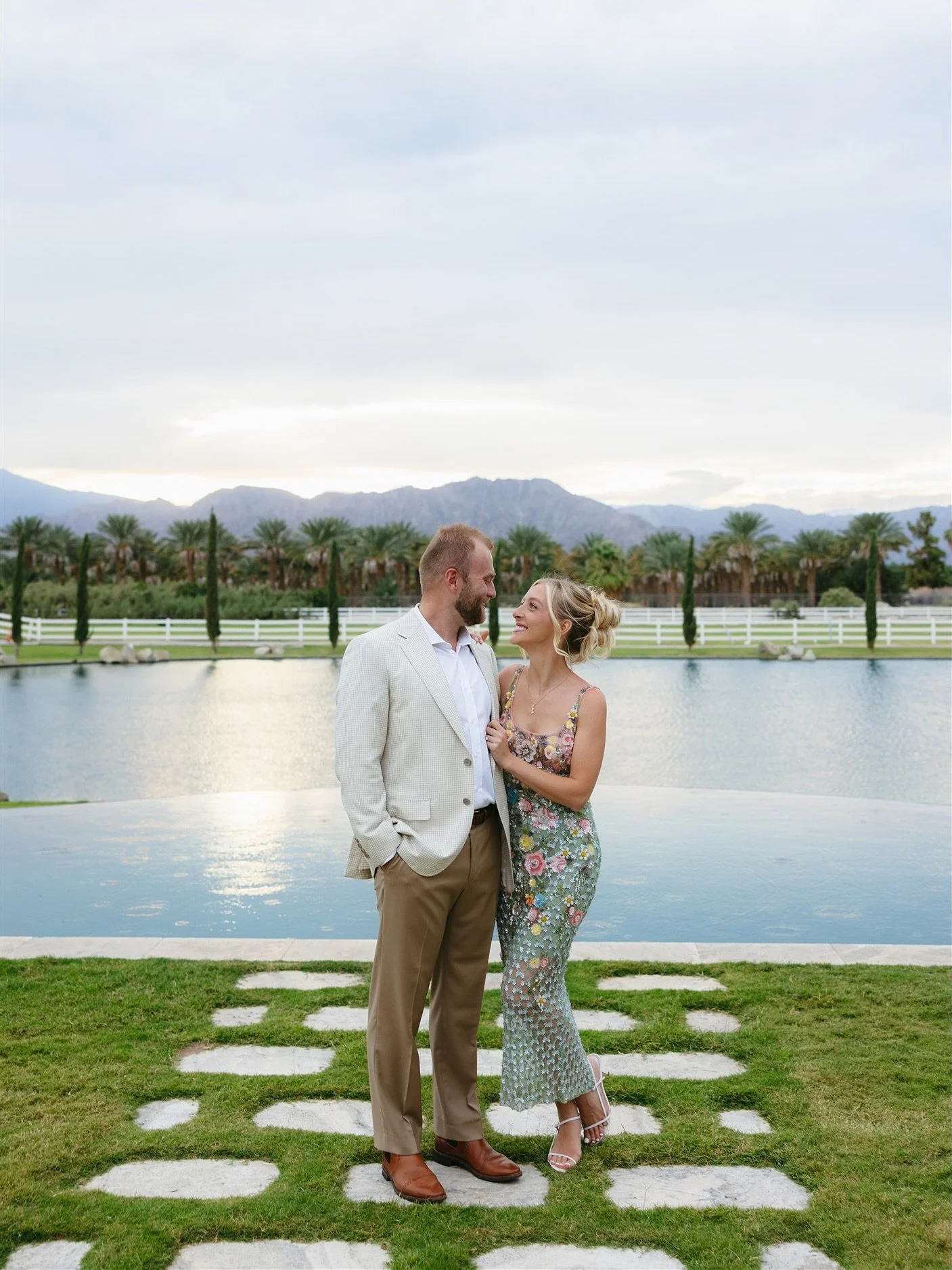 A rehearsal dinner in Palm Springs 

The night before Ross and K&rsquo;Loni&rsquo;s wedding at @cavallo.ranch