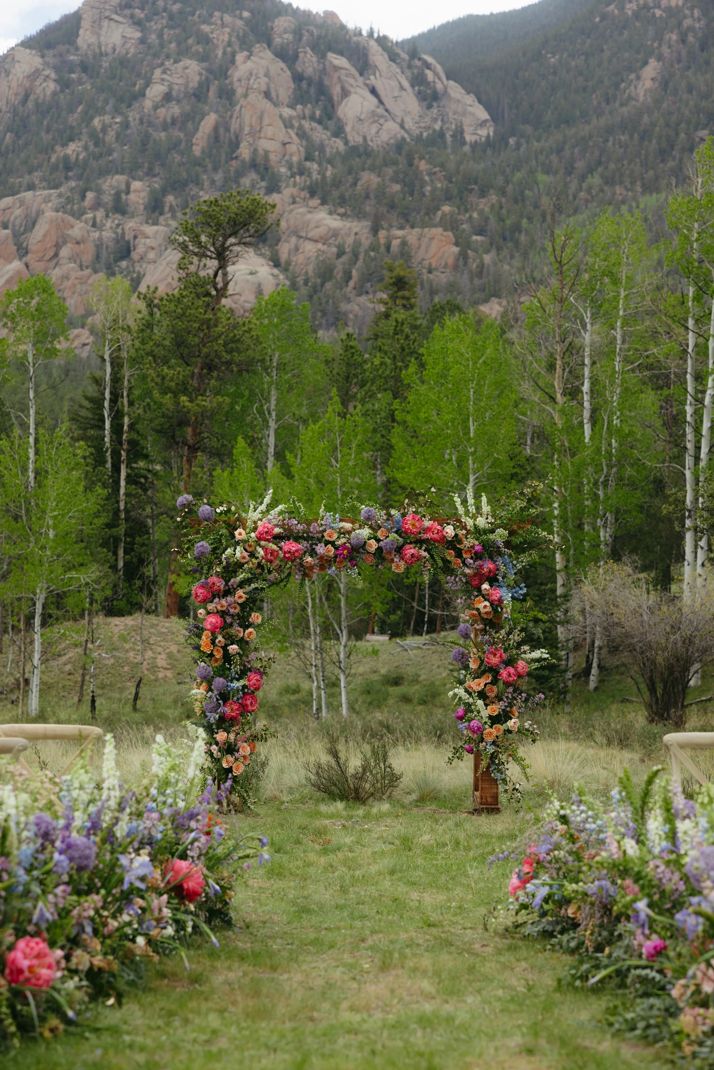 A Private Ranch Colorado Mountain Wedding