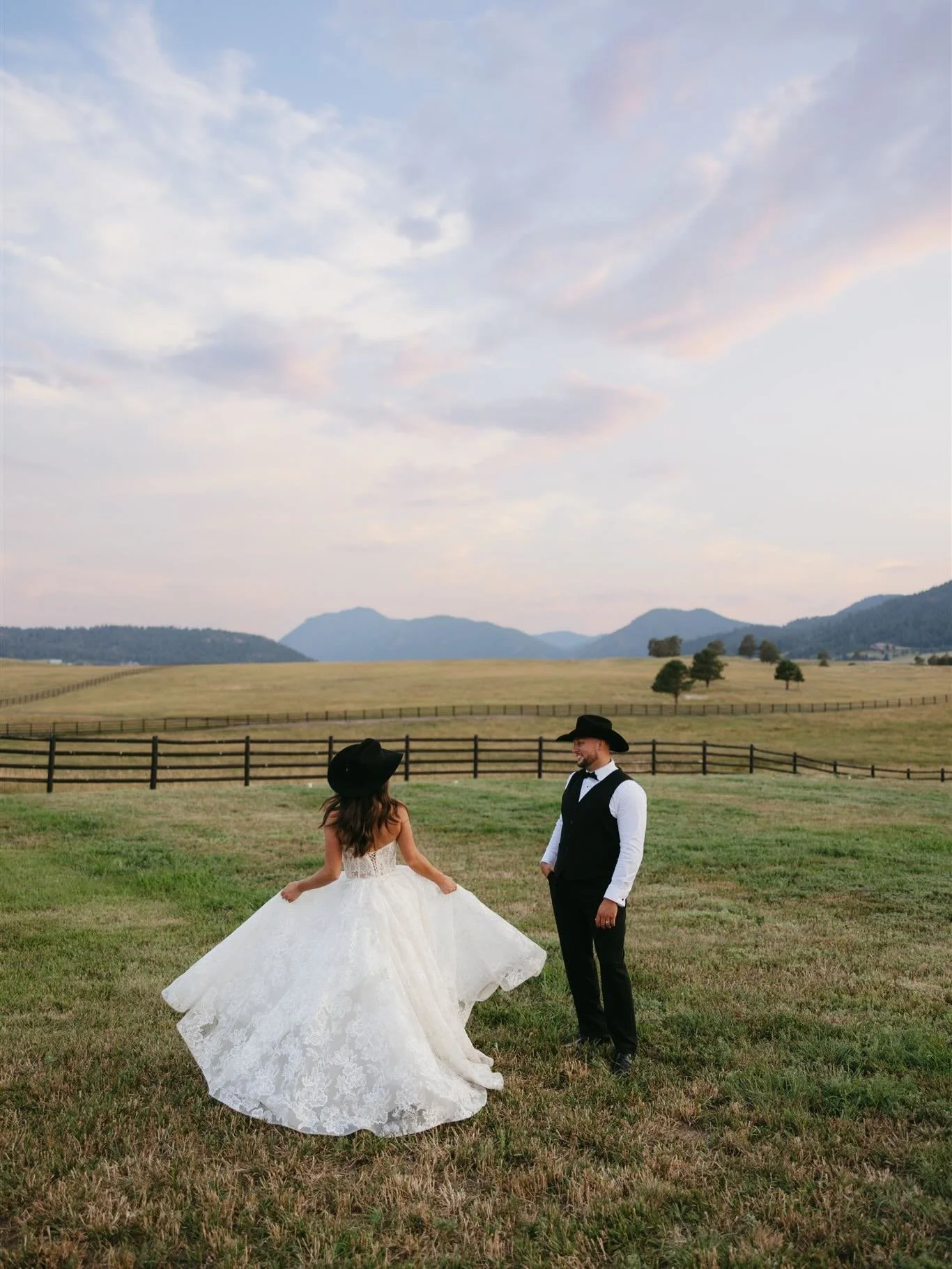 Wedding day sunsets, the light shifts- we follow. 

Sunset portraits with Kassandra and Tanner were worth every minute we took to capture them. What a beautiful cap to the day.