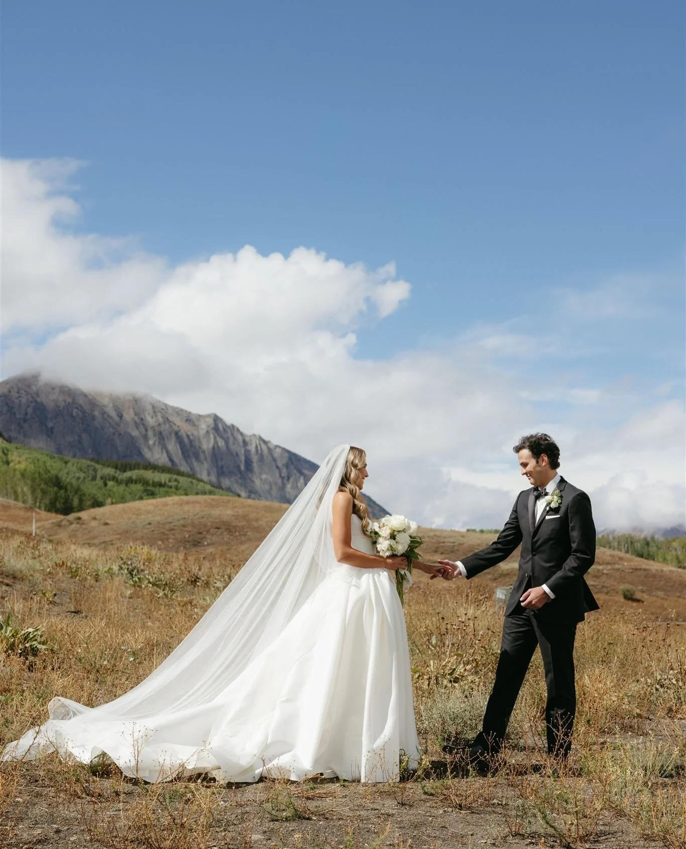 A first look deep in the mountains. 

Bekah &amp; Colton&rsquo;s wedding day had so much love, joy, laughter, prayer, and good people. One I am proud to be a part of. 

Planner: @gathered.company
Photography: @nicholascrandallphoto
Video: @grumbofilm