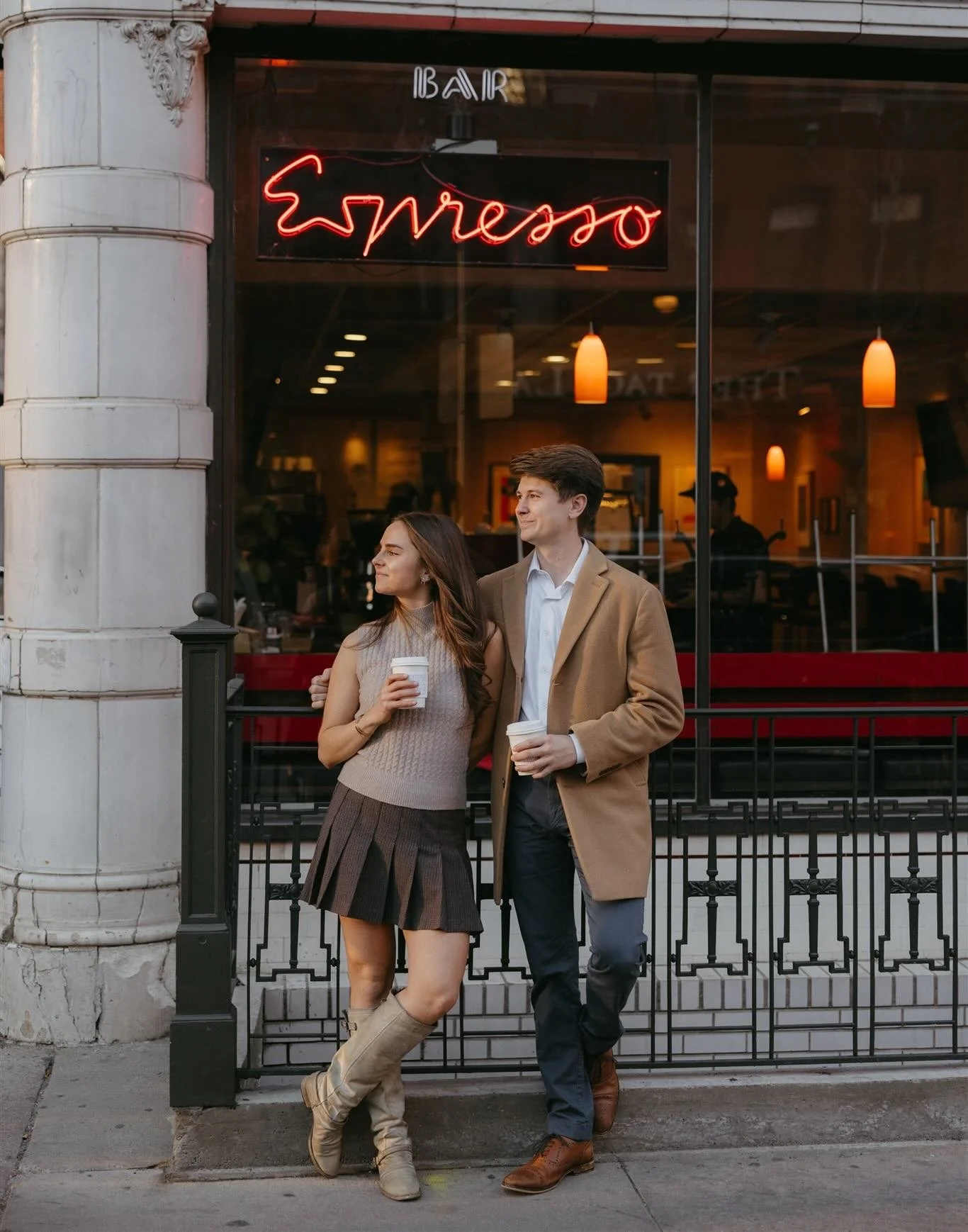Nothin&rsquo; a little espresso can&rsquo;t fix ☕️

I&rsquo;m always here for Denver engagement photos