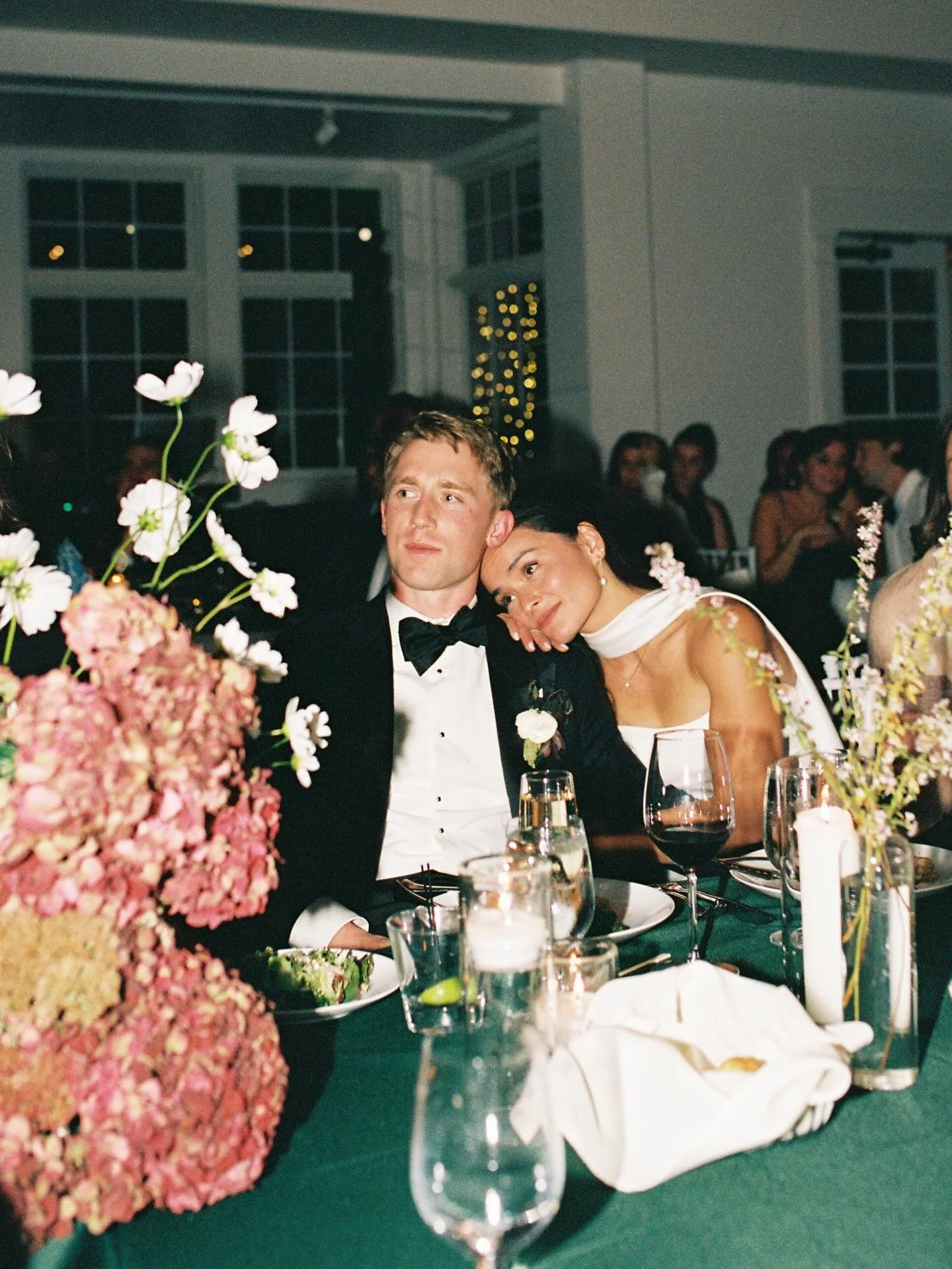 Some of my favorite film shots from Elisa &amp; Eric&rsquo;s wedding day.

Venue: @themanorhouseco 
Planning: @feteafehr
Venue: @themanorhouseco
Entertainment: @thentertainme
Assist: @hellomaelynn
Beauty: @glowincobeauty
Florals: @theflowerloverclub
