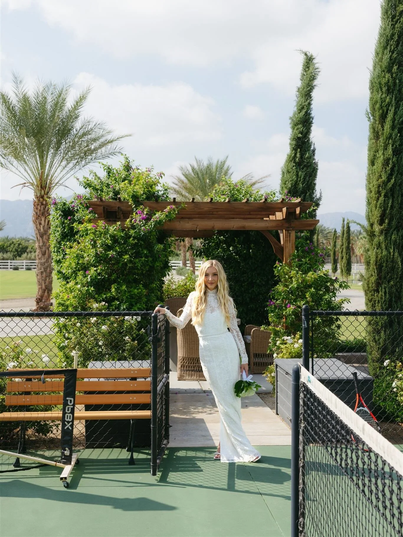 Palm Springs wedding weekend day of the wedding ☀️

From the ranch views, to @klonisophia two gowns, to jumping in the pool this day was never ending fun and excitement. And intimate experience with closest friends and family turned into an unforgett