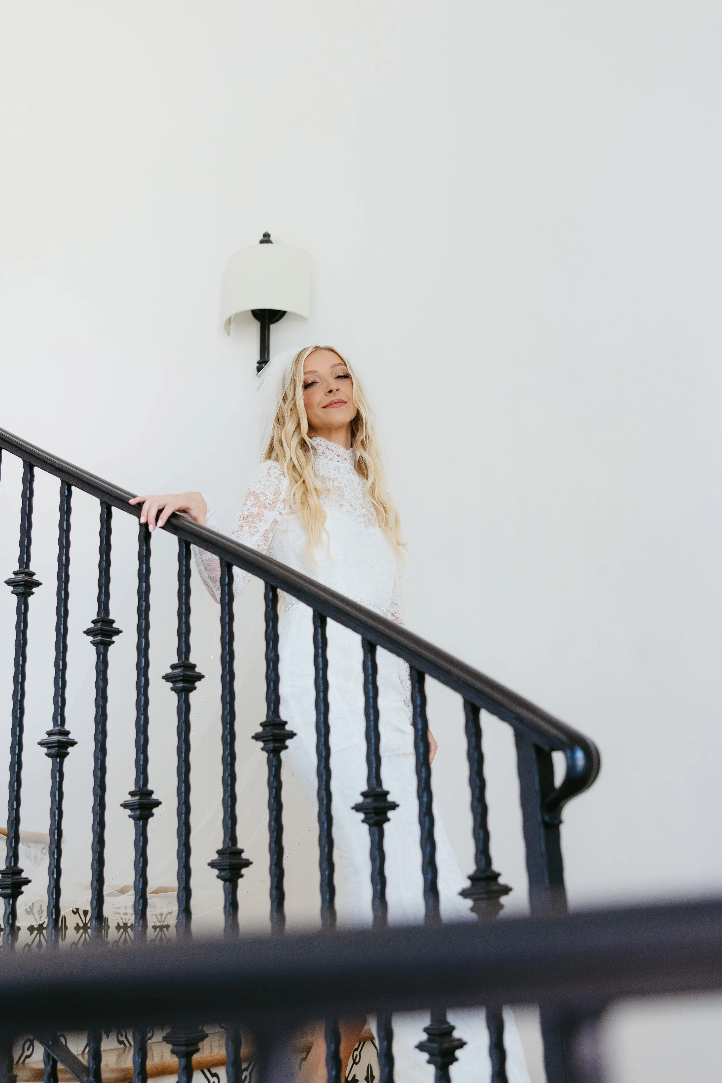 Bride in Private estate Wedding in Palm Springs California. Editorial Photography