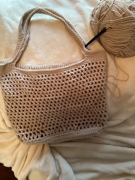 Lg Neutral Mesh Tote the making.jpg