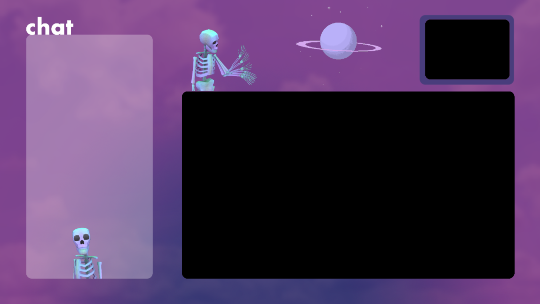 overlay for a solo gaming stream with camera