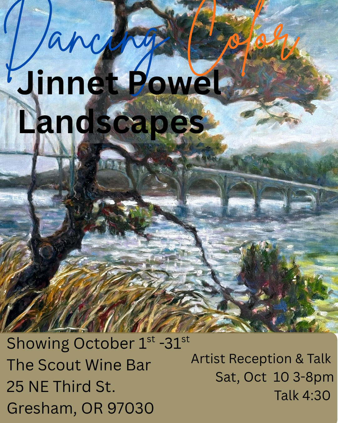 Dancing Color: Landscapes Art Show