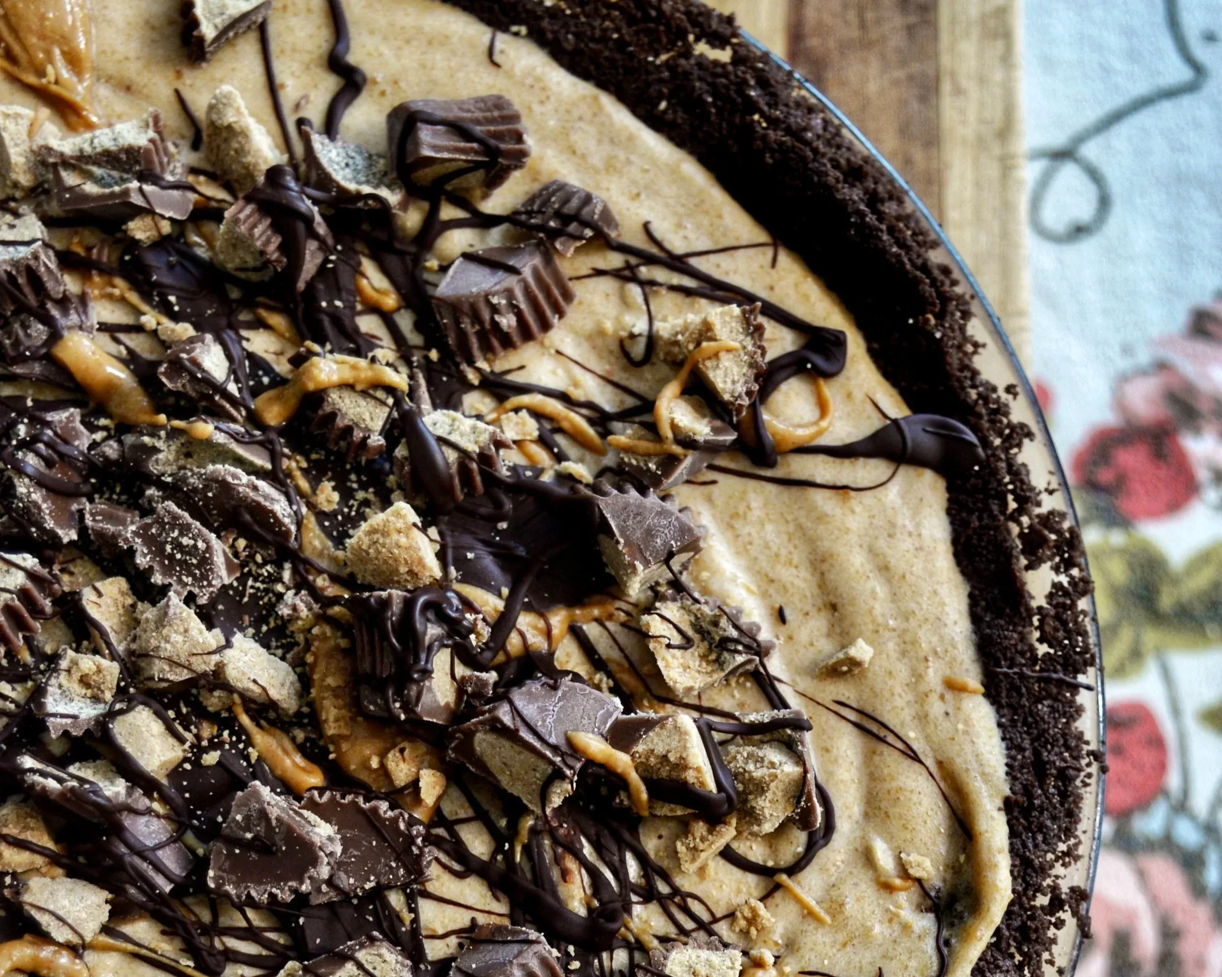 Chocolate Peanut Butter Pie