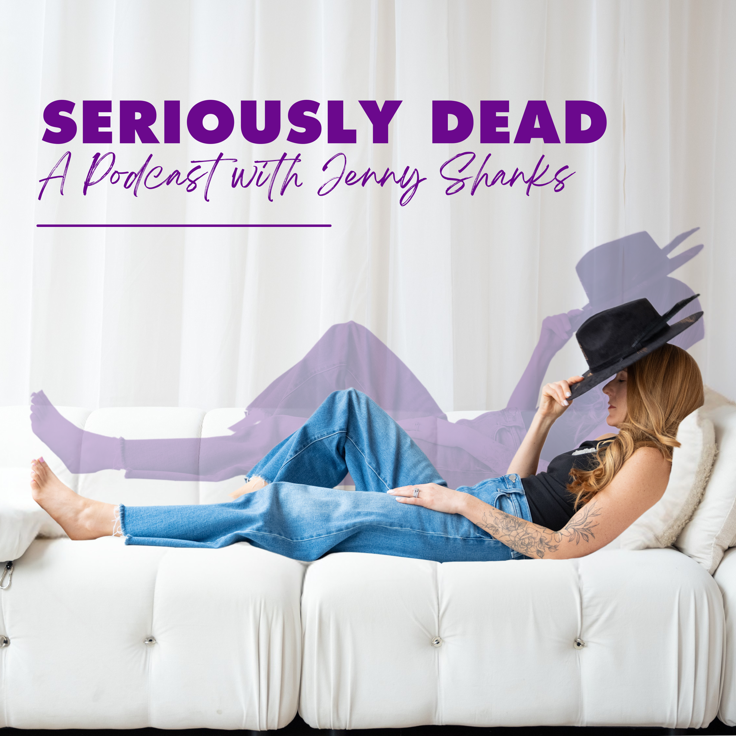 Jenny Shanks, Spiritual Medium and Mentor who connects with passed loved ones in spirit to provide comforting messages to you, sharing  her podcast, Seriously Dead. 