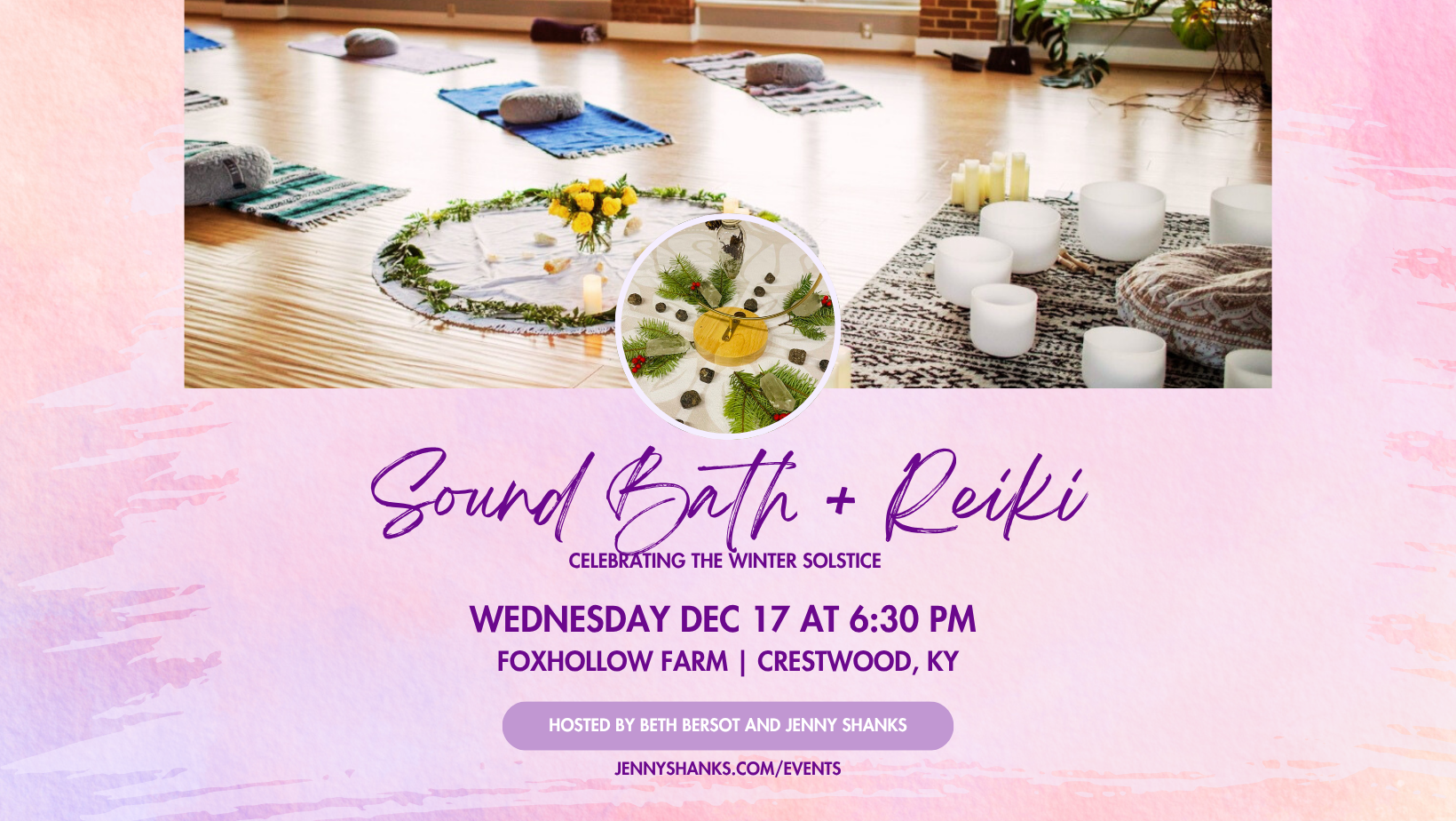 Sound Bath and Group Reiki 