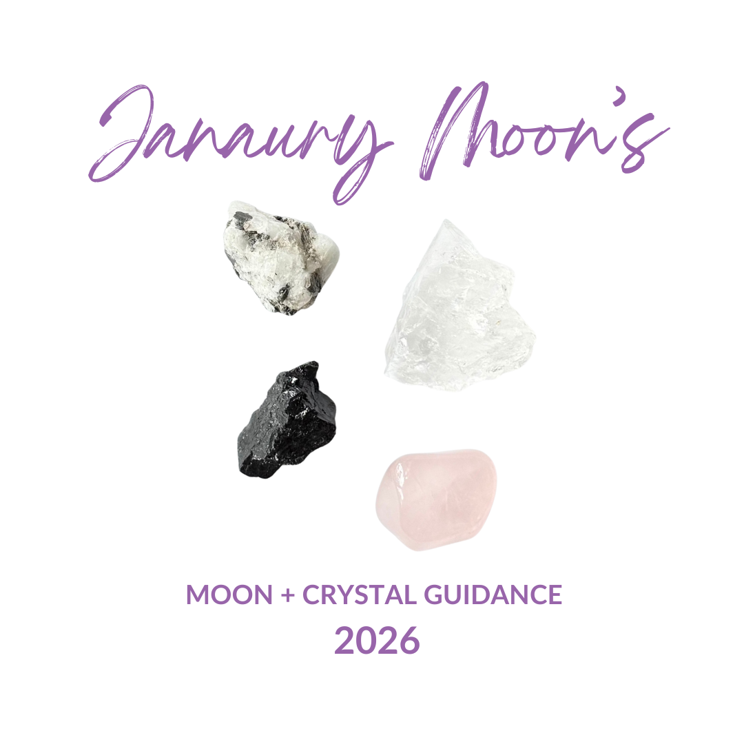 January 2026 moons and crystals