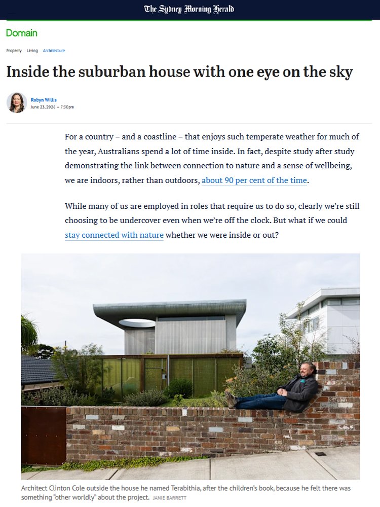 Sydney Morning Herald - Terabithia House