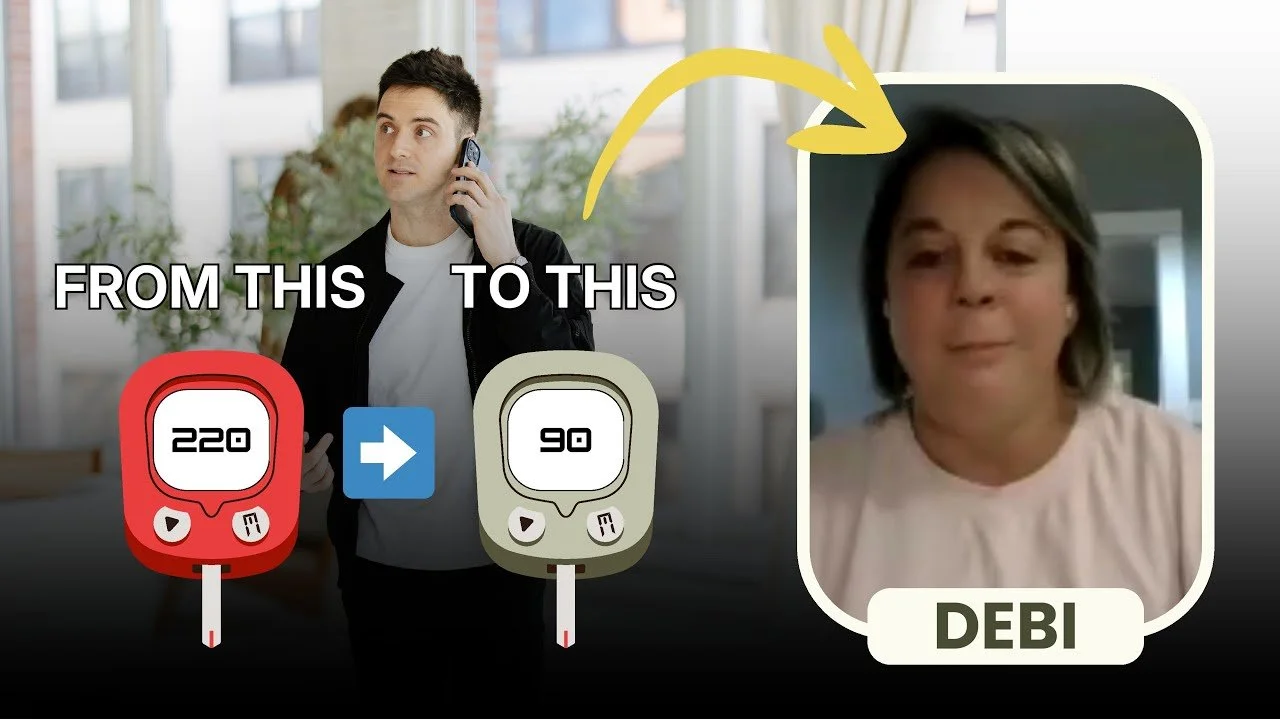 How Debi dropped her blood sugar by 100+ points while eating carbs, lost 15 lbs, and got off Metformin!