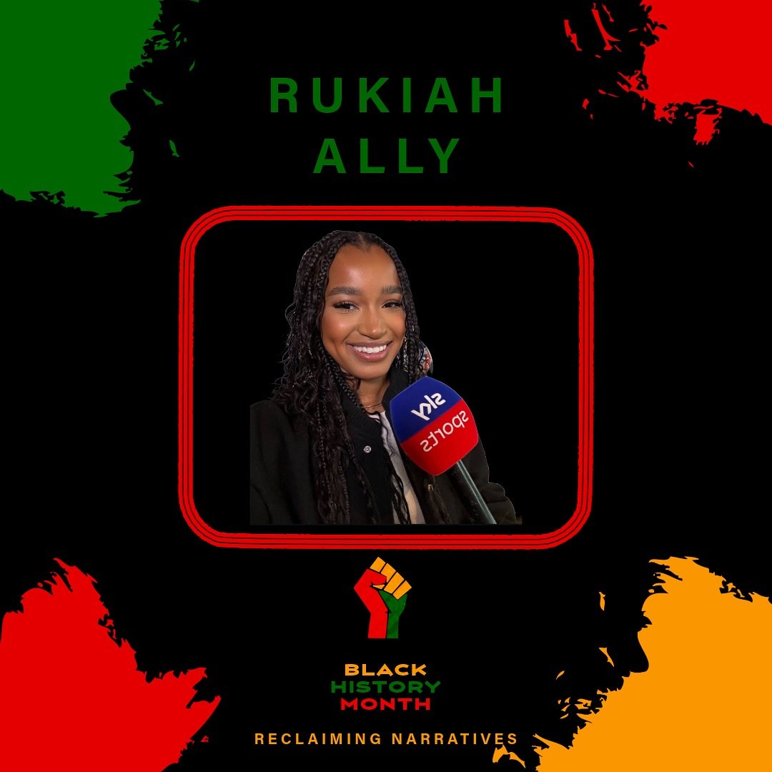Honoring Rukiah Ally this Black History Month!
From her work with Cadbury and Sky Sports to her passion for football, she’s paving the way for future generations
🎤🌟💐.
@rukiah.ally