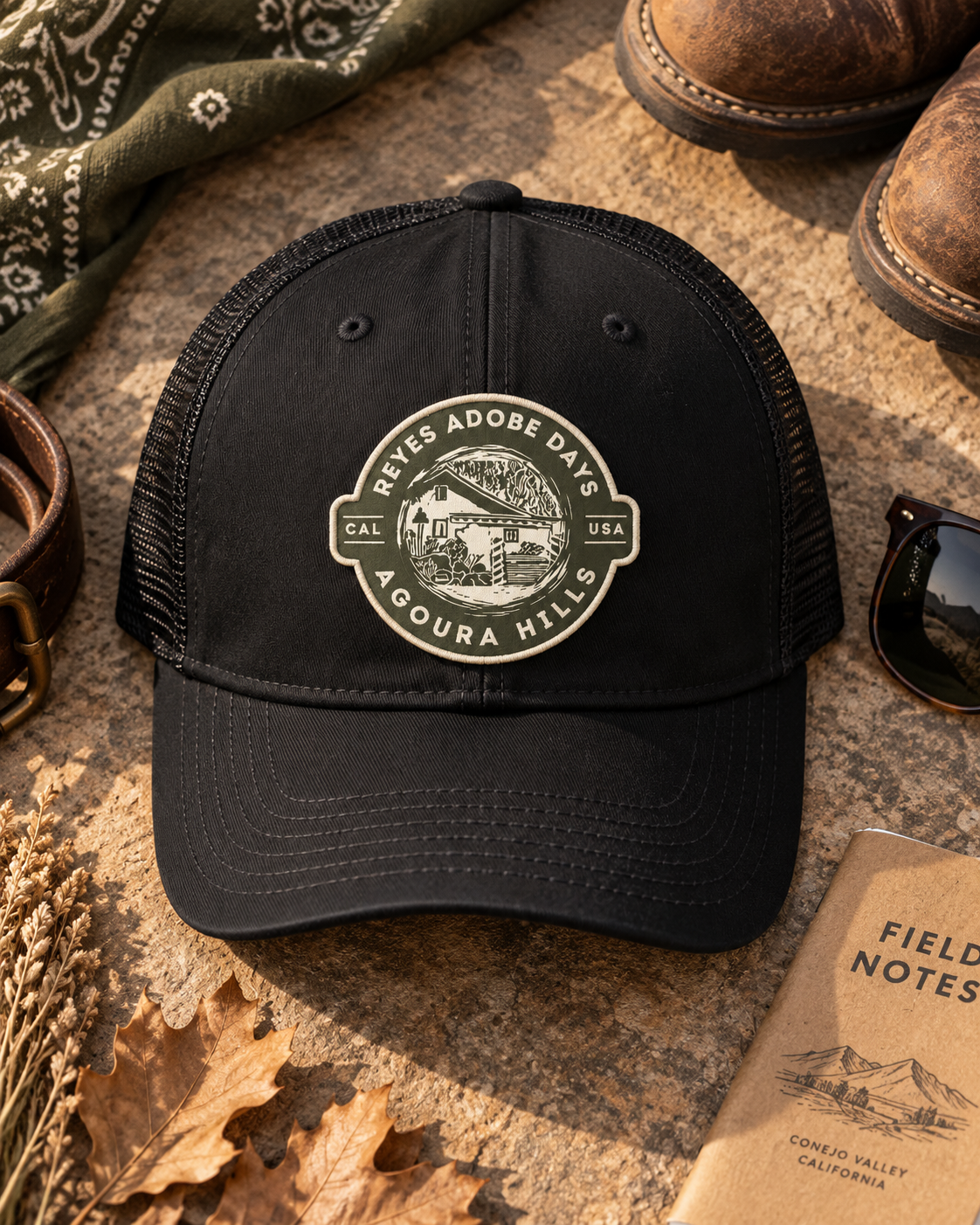 Trucker Layflat Black RAD.png