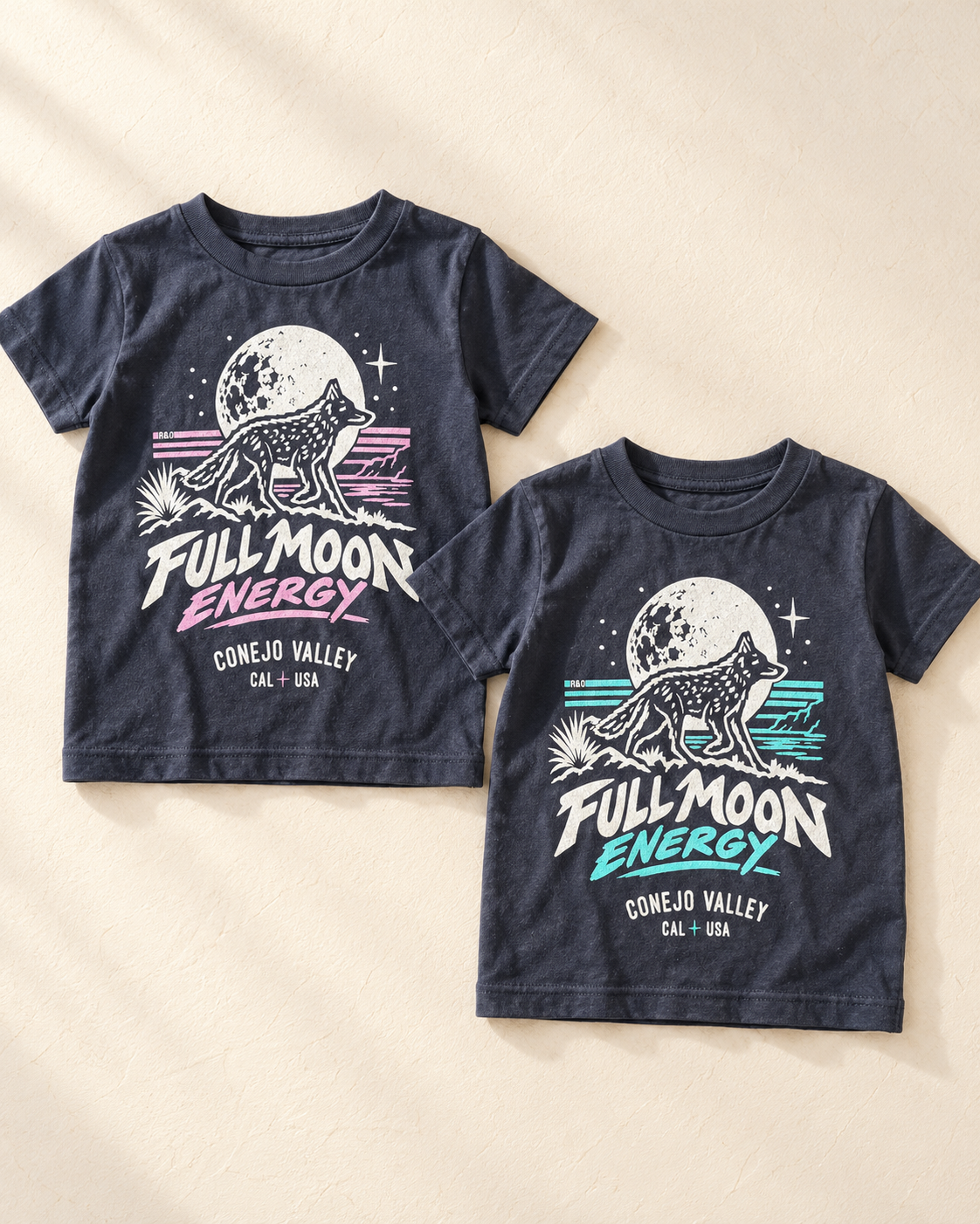 Full Moon Energy tees, pink and aqua-2.png