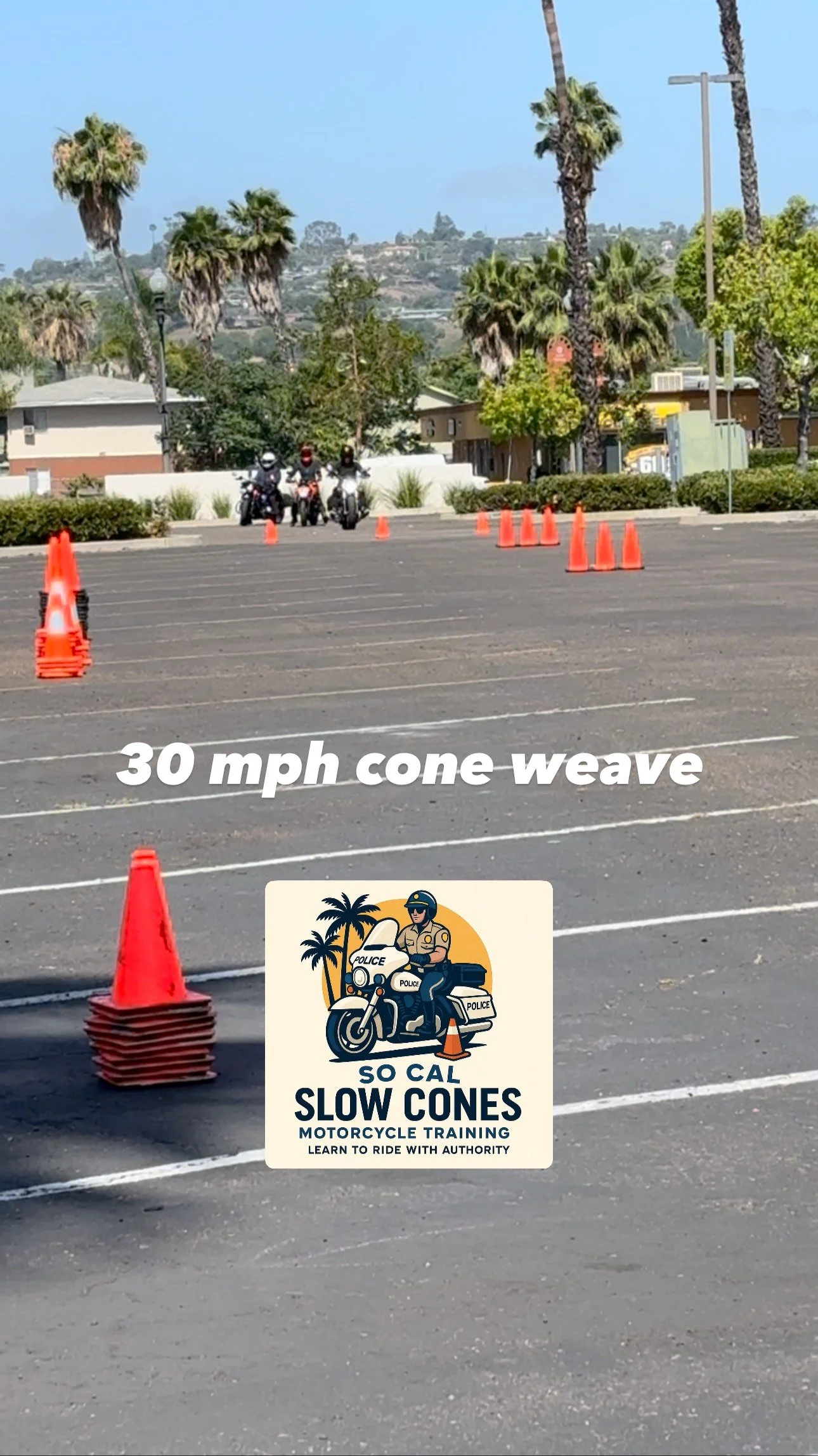 Pushing limits at 30mph 🚨 The cone weave isn’t just a drill—it’s a skill straight from motor officer training, and we’re bringing it to riders like you.
At So Cal Slow Cones, we run advanced drills you won’t find anywh