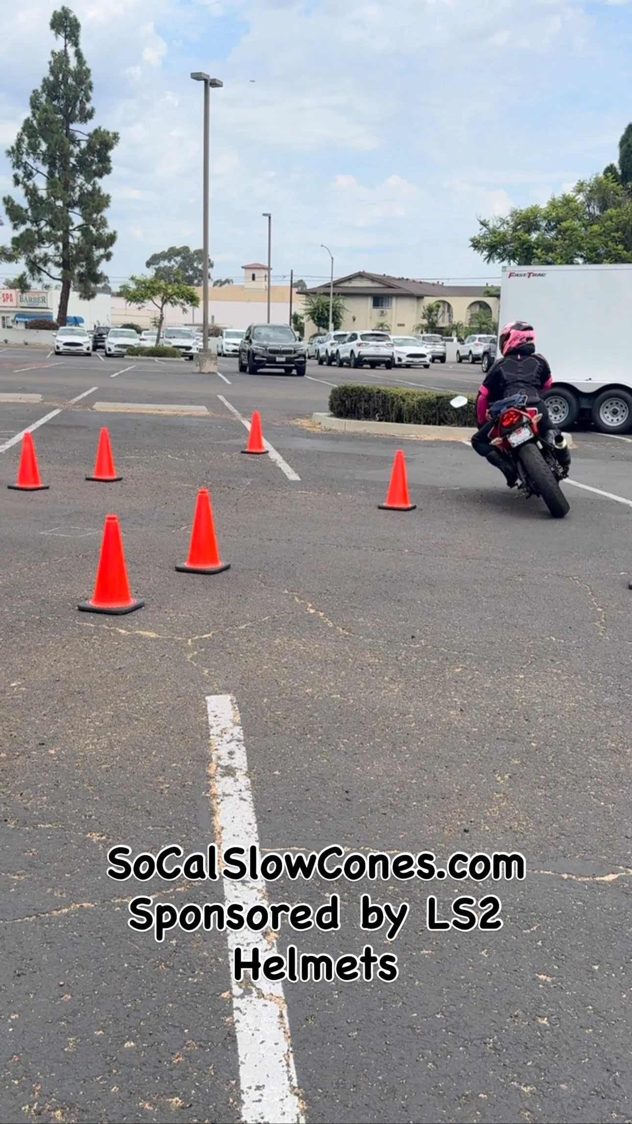 From 40mph threshold braking to tight low-speed control — this is real-world skill building in action. 🏍️💥 At So Cal Slow Cones, we give riders the chance to train the techniques that actually save lives, built on our instructors’ decad
