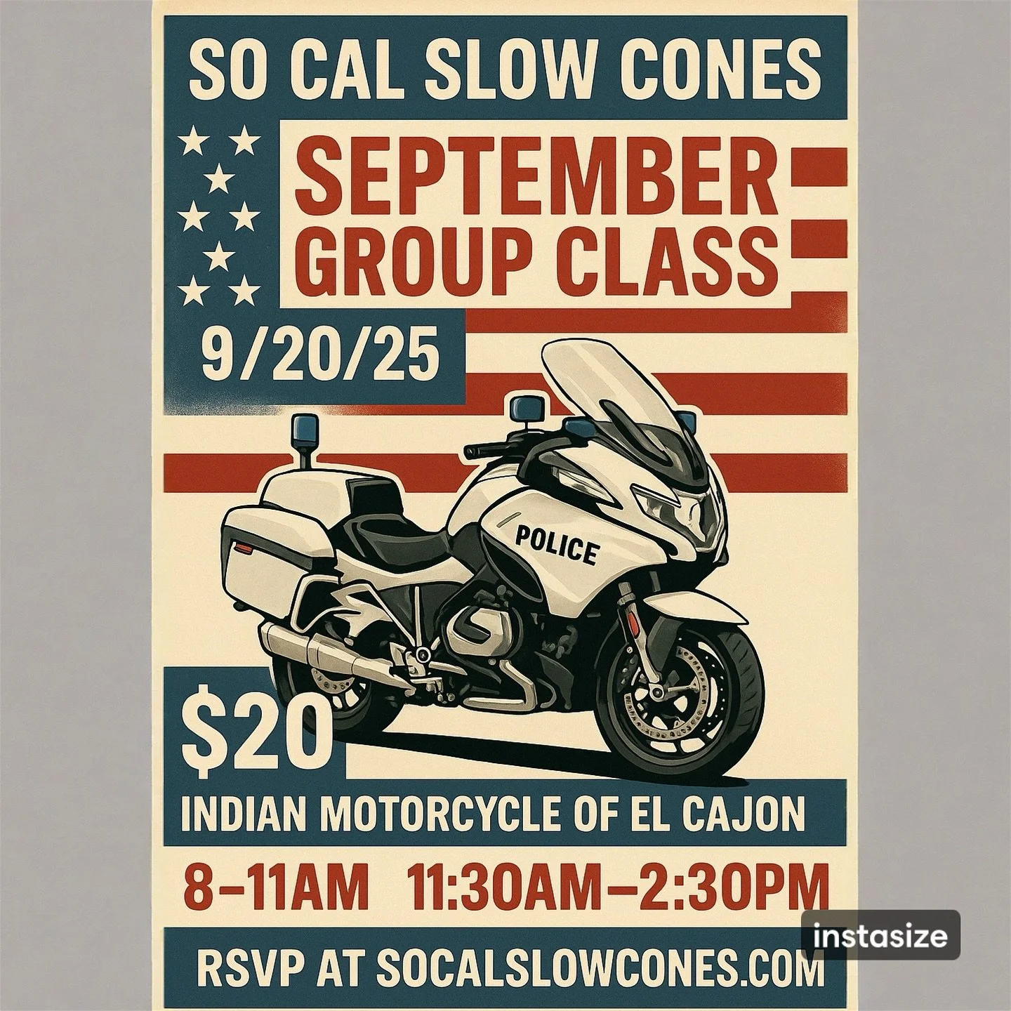 🚨🏍 SEPTEMBER GROUP CLASS 🚨
Two 3-hour sessions. Only 12 riders per class. That means MORE reps, MORE feedback, LESS waiting around, and the absolute best bang for your buck. 💪
This isn’t just a class—it’s the training that buil