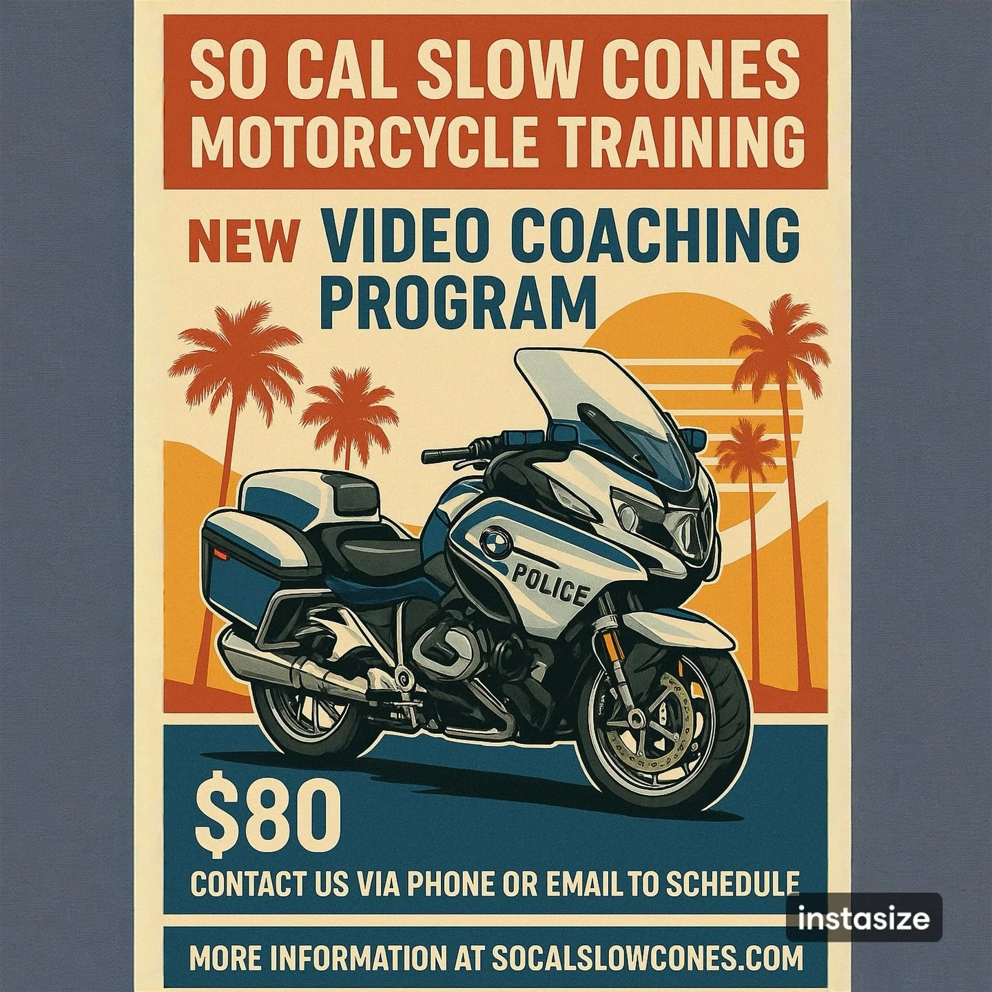 🚨 NEW PROGRAM ALERT 🚨
So Cal Slow Cones is leveling up rider education with our Video Coaching Program! 🏍🔥
Here’s how it works:
🎥 Submit your training videos
📝 We’ll break down your riding & build a personalized training plan
?