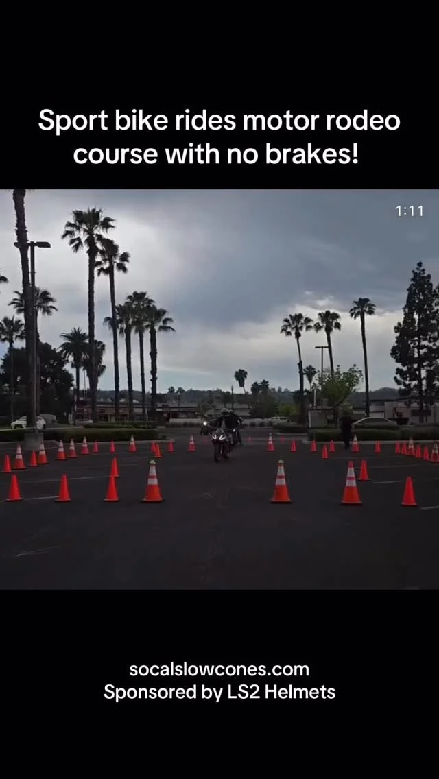 🔥 No brakes. Pure precision. 🔥
Watch this Aprilia carve through our Motor Rodeo course with nothing but clutch, throttle, and control.
This is what So Cal Slow Cones is all about:
✅ Real-world skills
✅ Total bike mastery
✅ Training that pushes rid
