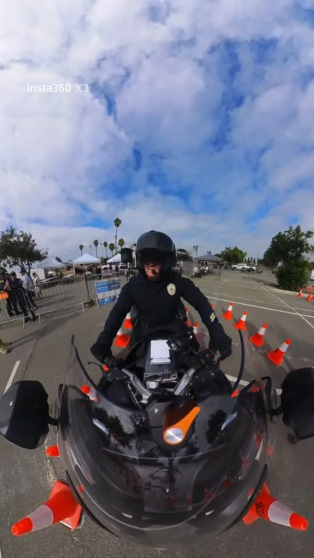 Full practice run, Terry Bennett Memorial police motor competition 2025. This was several seconds off my final time of 1:21 with a clean run. Overall, a great experience and I checked off every goal I had for this event!