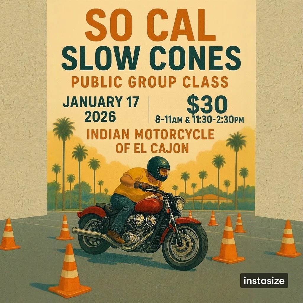 Ready to level up your riding for 2026? 🚀
Our January Group Training Class is back &mdash; same elite instruction, same confidence-building drills, now at a still-super-affordable $30. 💪🏍️

Whether you&rsquo;re a brand-new rider or sharpening adva