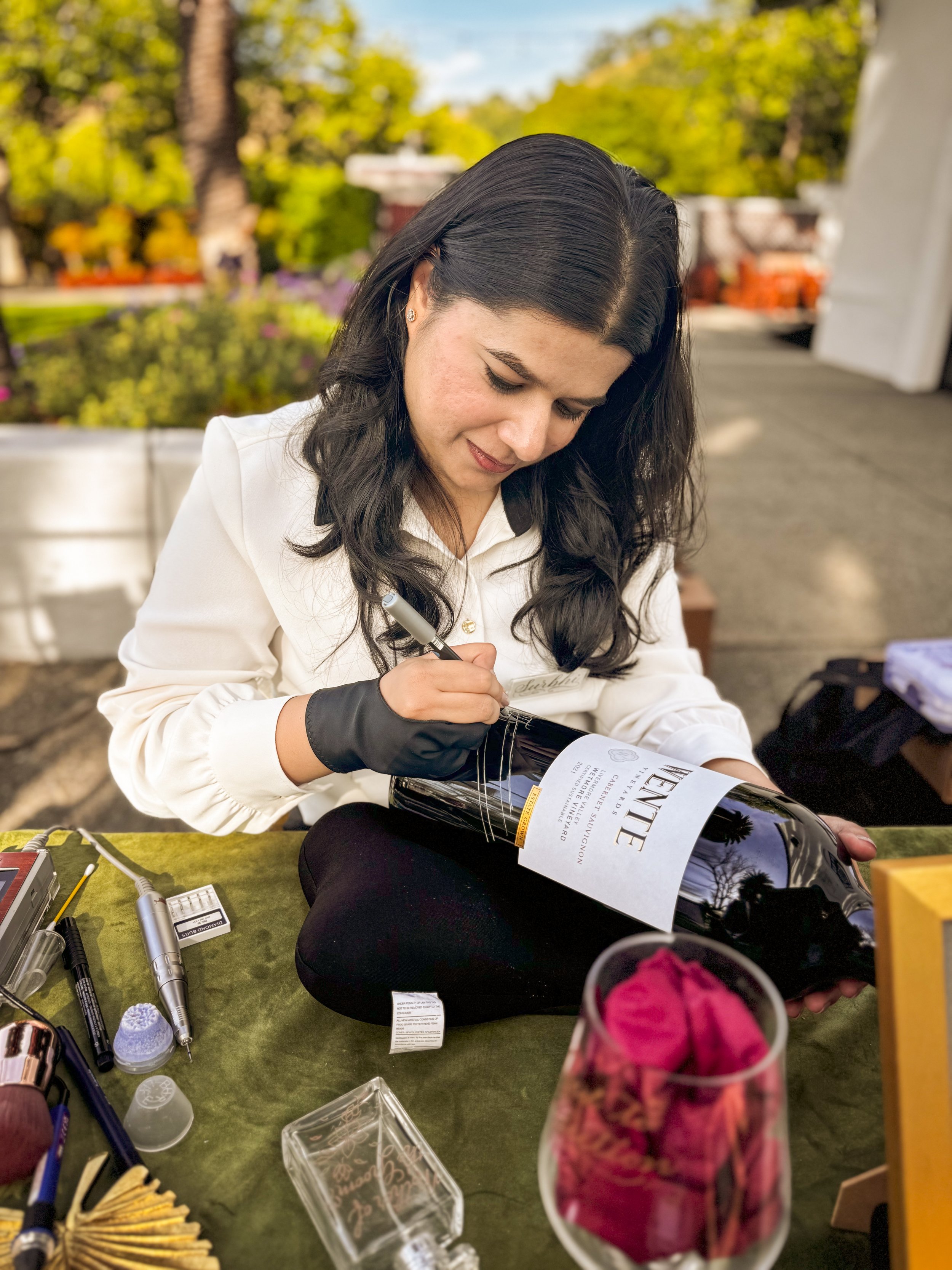 Bespoke Calligraphy: Transform any surface- paper, fabric, leather, or wood—with calligraphy