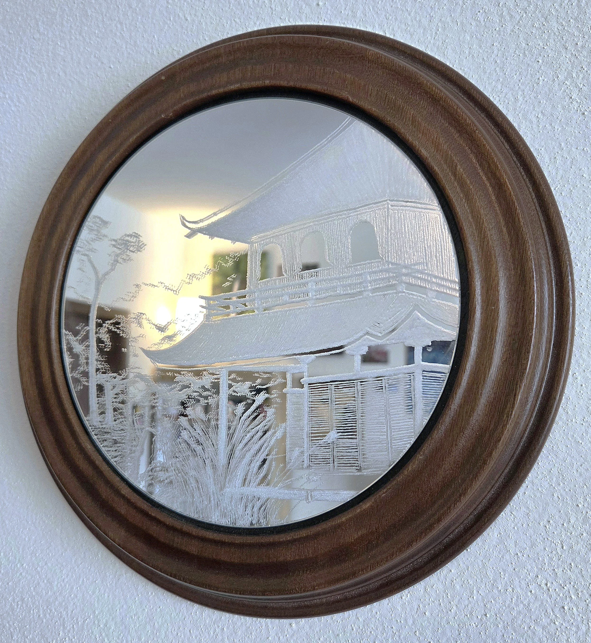 Etched Mirror Art