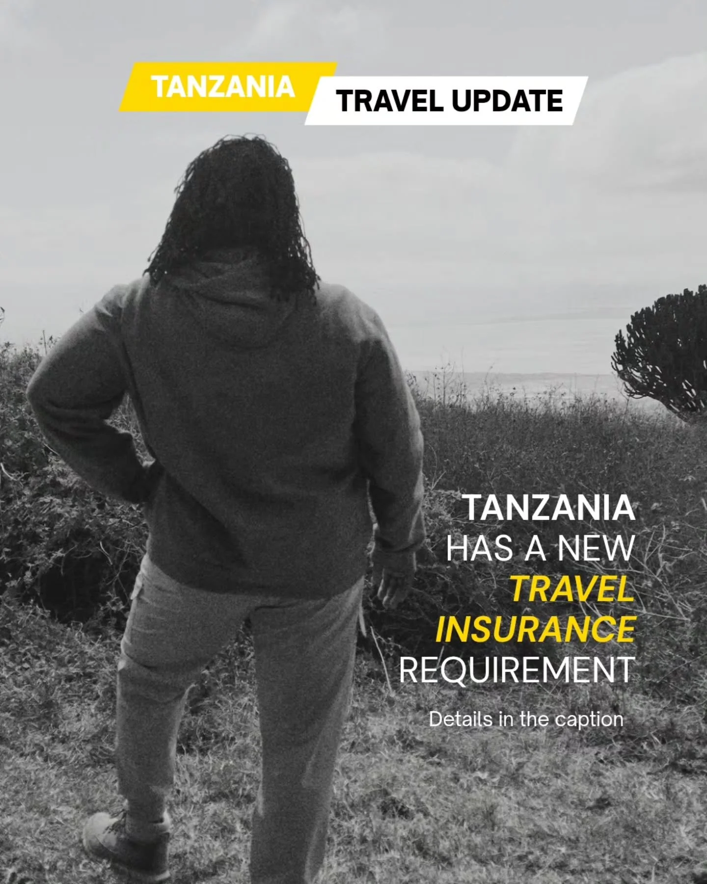 🚨 TANZANIA TRAVEL UPDATE

If Tanzania is on your travel list, this is one update you'll want to know about.

Tanzania has published new regulations establishing mandatory inbound travel insurance for certain foreign visitors entering Mainland Tanzan
